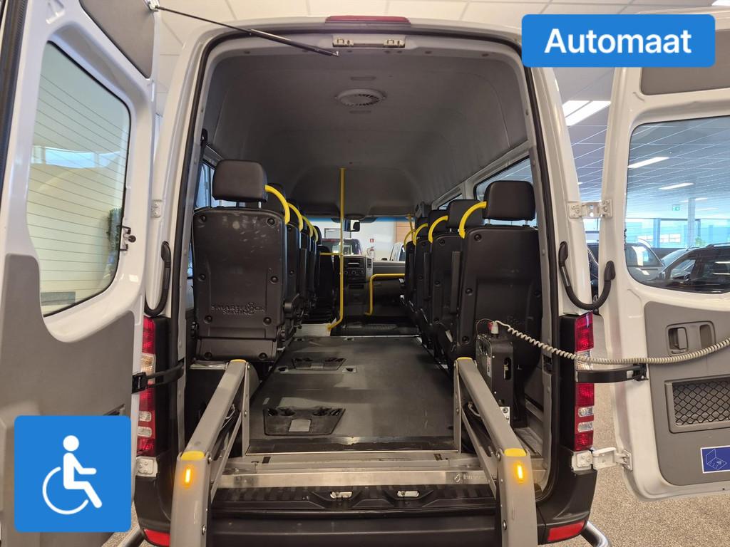 Mercedes Sprinter L2H2 Rolstoelbus Groepsvervoer Automaat, Automaat, 12 maanden, Gebruikt, Wit