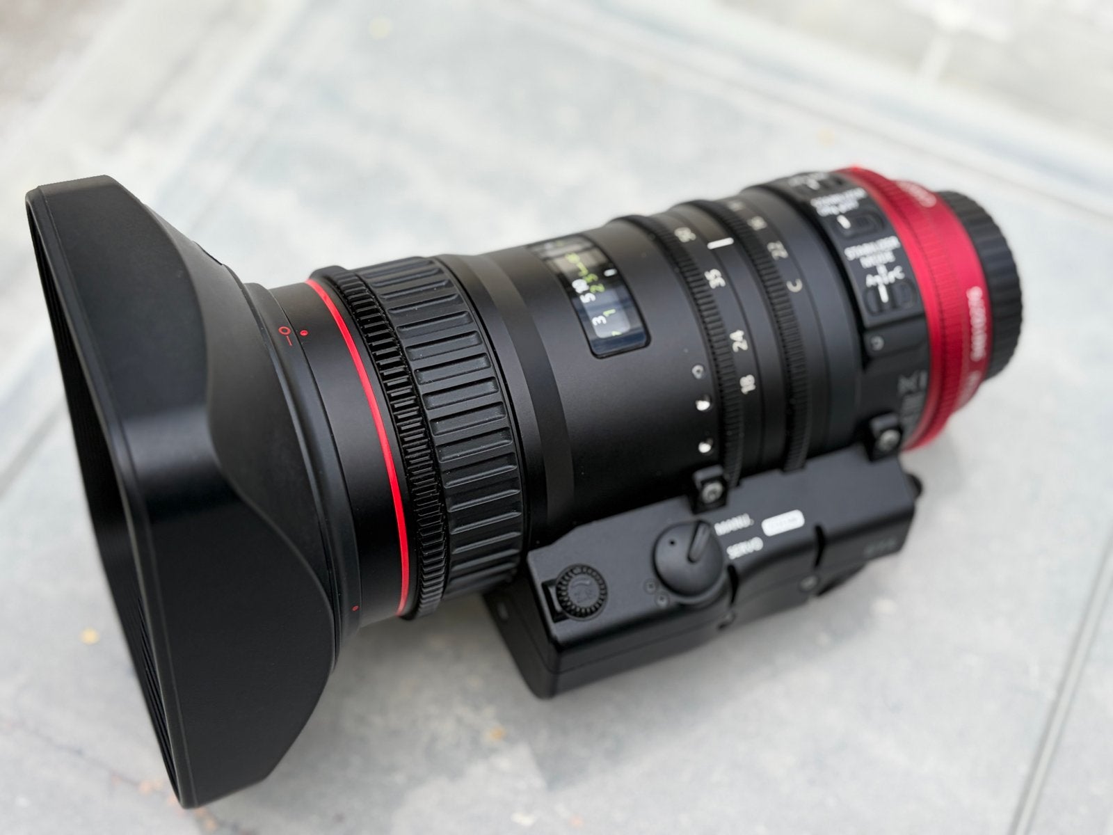 Canon CN-E 18-80mm T4.4 L IS KASS Cine Zoom Lens, Ophalen, Canon, Telelens, Zo goed als nieuw