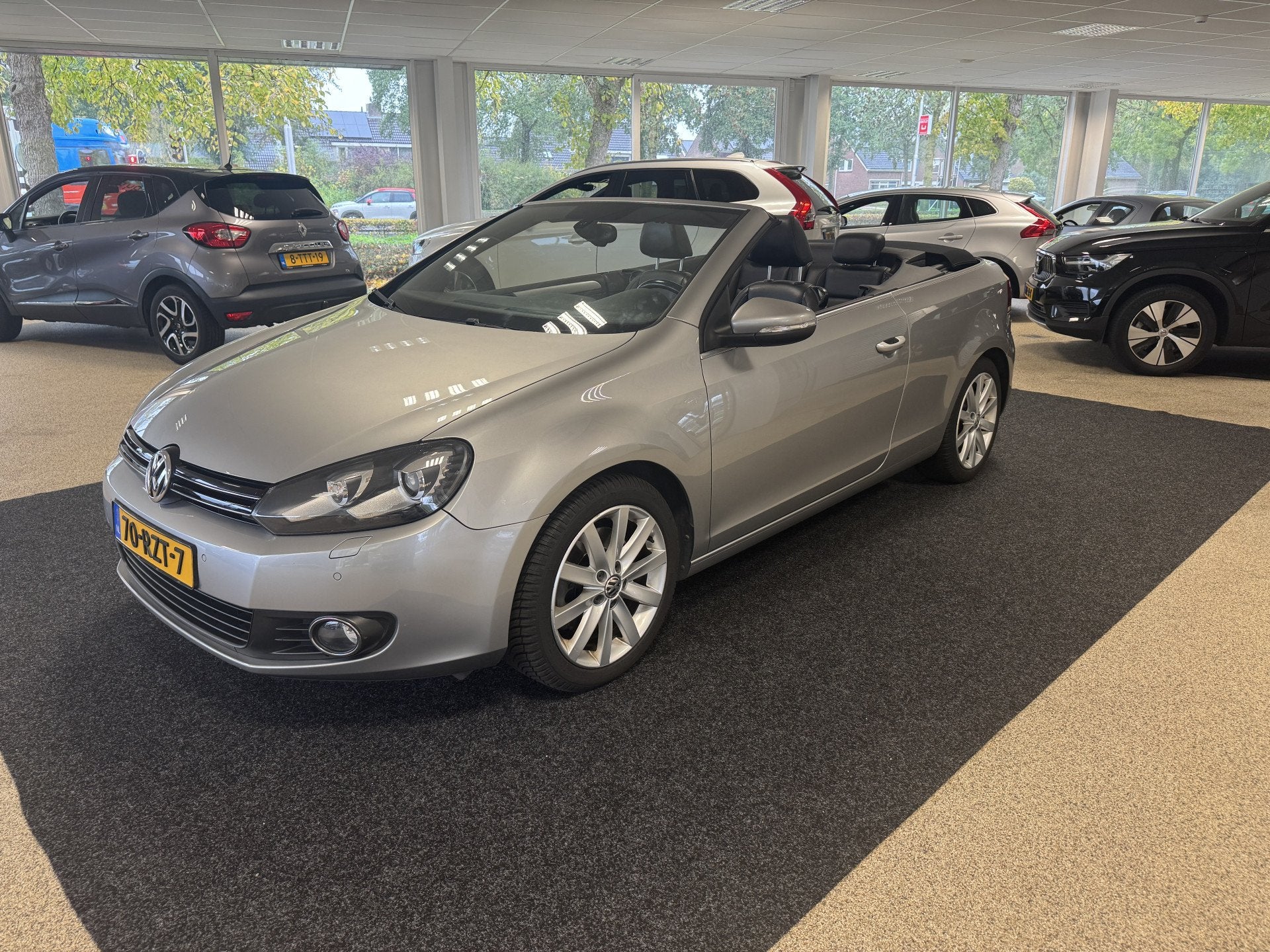 Volkswagen GOLF Cabriolet 1.4 TSI (bj 2011), Auto's, Gebruikt, Zwart, 4 cilinders, 160 pk