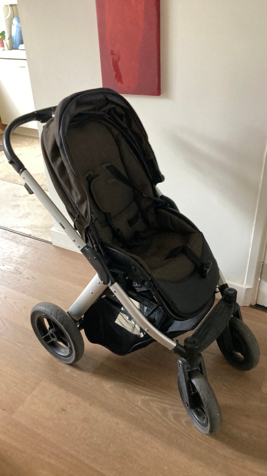 Mutsy kinderwagen combi met regen hoezen , autostoeltje., Ophalen, Overige merken