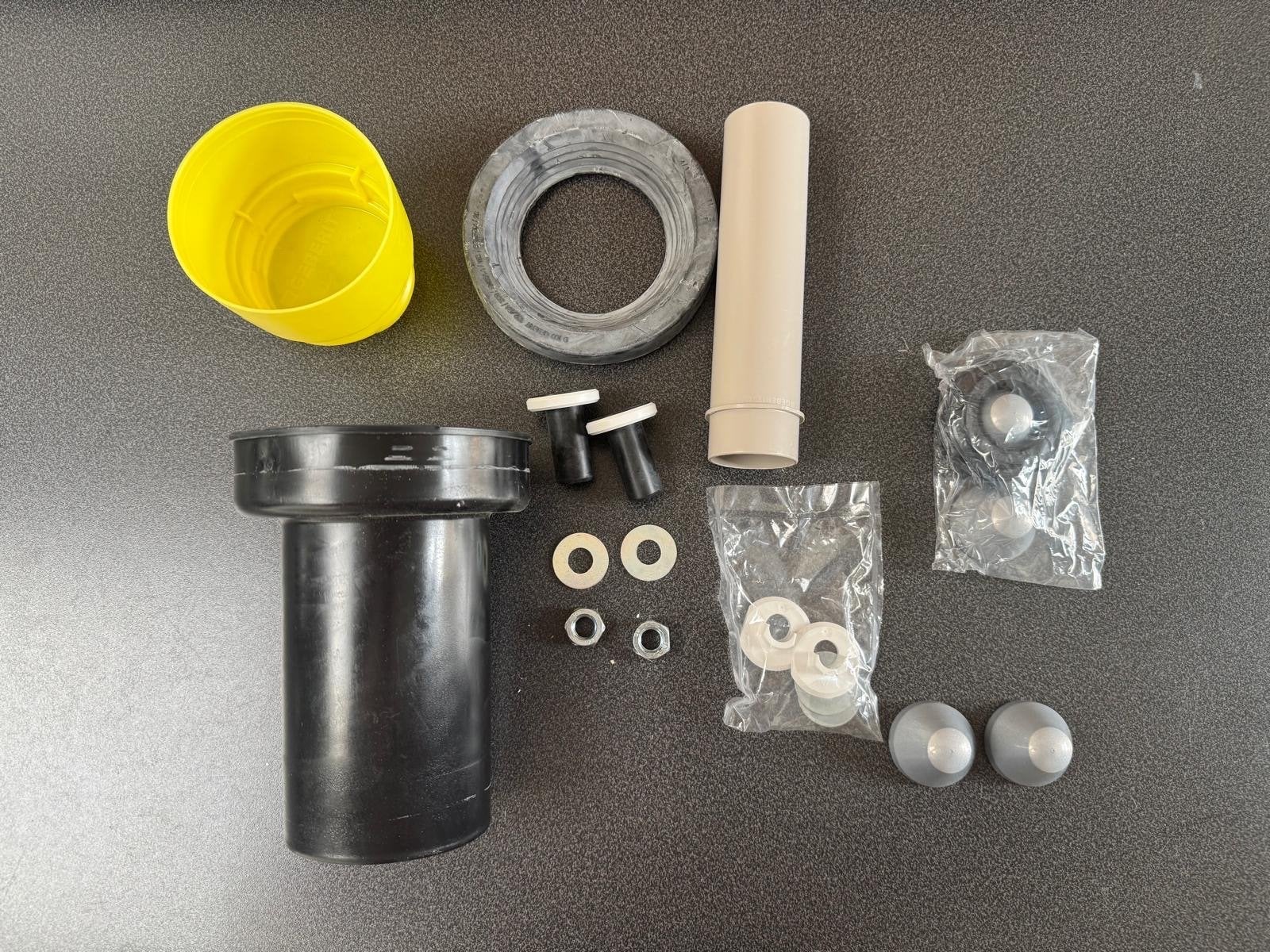 Geberit aansluitset voor toilet - Nieuw, Ophalen of Verzenden, Nieuw, Toilet