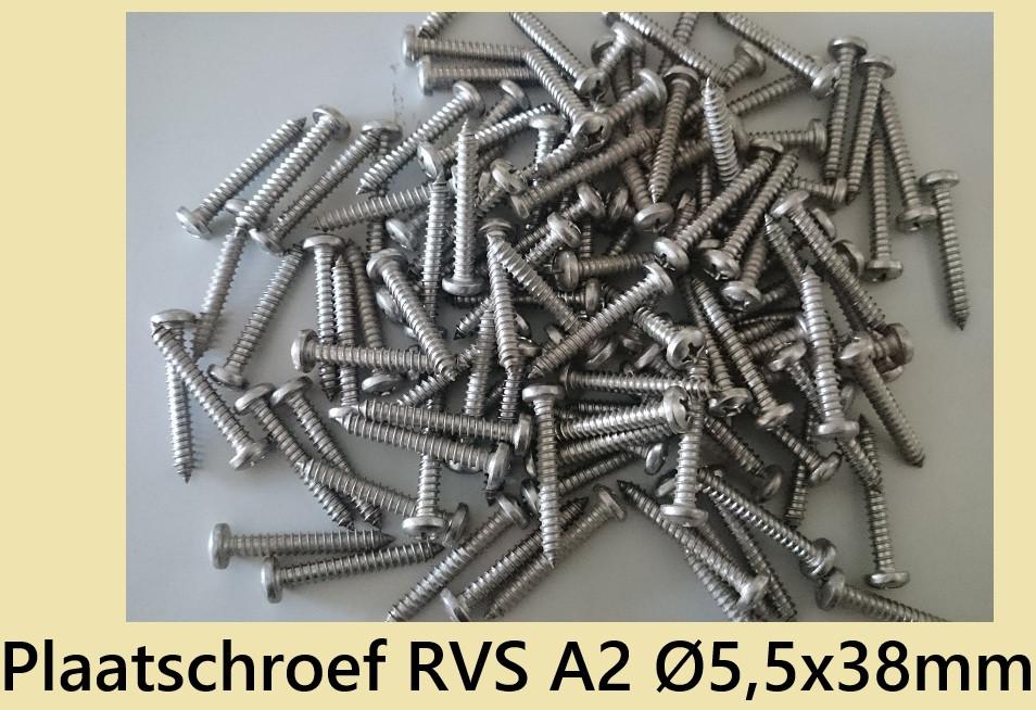 Nieuwe RVS Zelftappers & (Torx) plaatschroeven. Vanaf € 0,03, Schroeven, Nieuw, Ophalen of Verzenden, Minder dan 50 mm