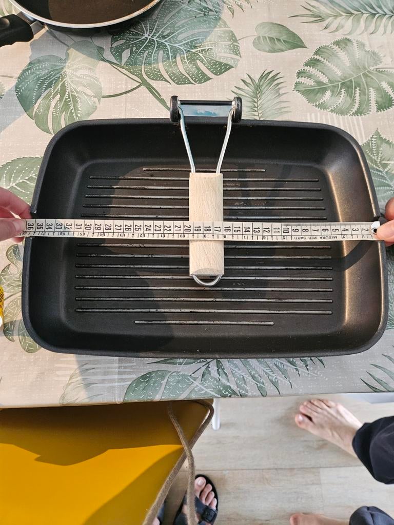 IKEA grillpan, Huis en Inrichting, Keuken | Potten en Pannen, Ophalen, Gietijzer, Koekenpan of Braadpan