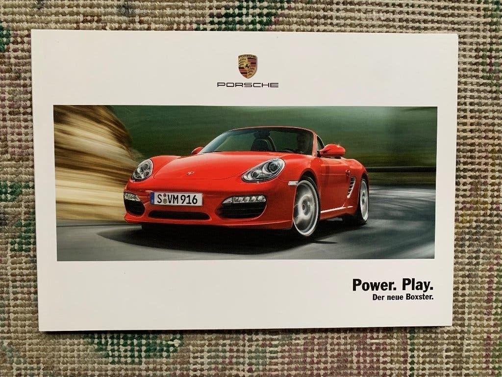 Brochure Porsche Boxster & Boxter S 987 MK2 2008, Porsche, Nieuw, Ophalen of Verzenden, Porsche