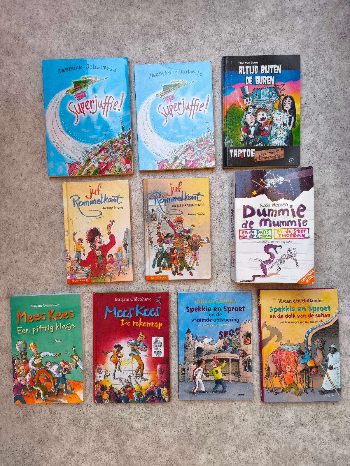 Veel kinderboeken Mees Kees Superjuffie Spekkie en Sproet, Boeken, Ophalen of Verzenden, Gelezen, Fictie algemeen