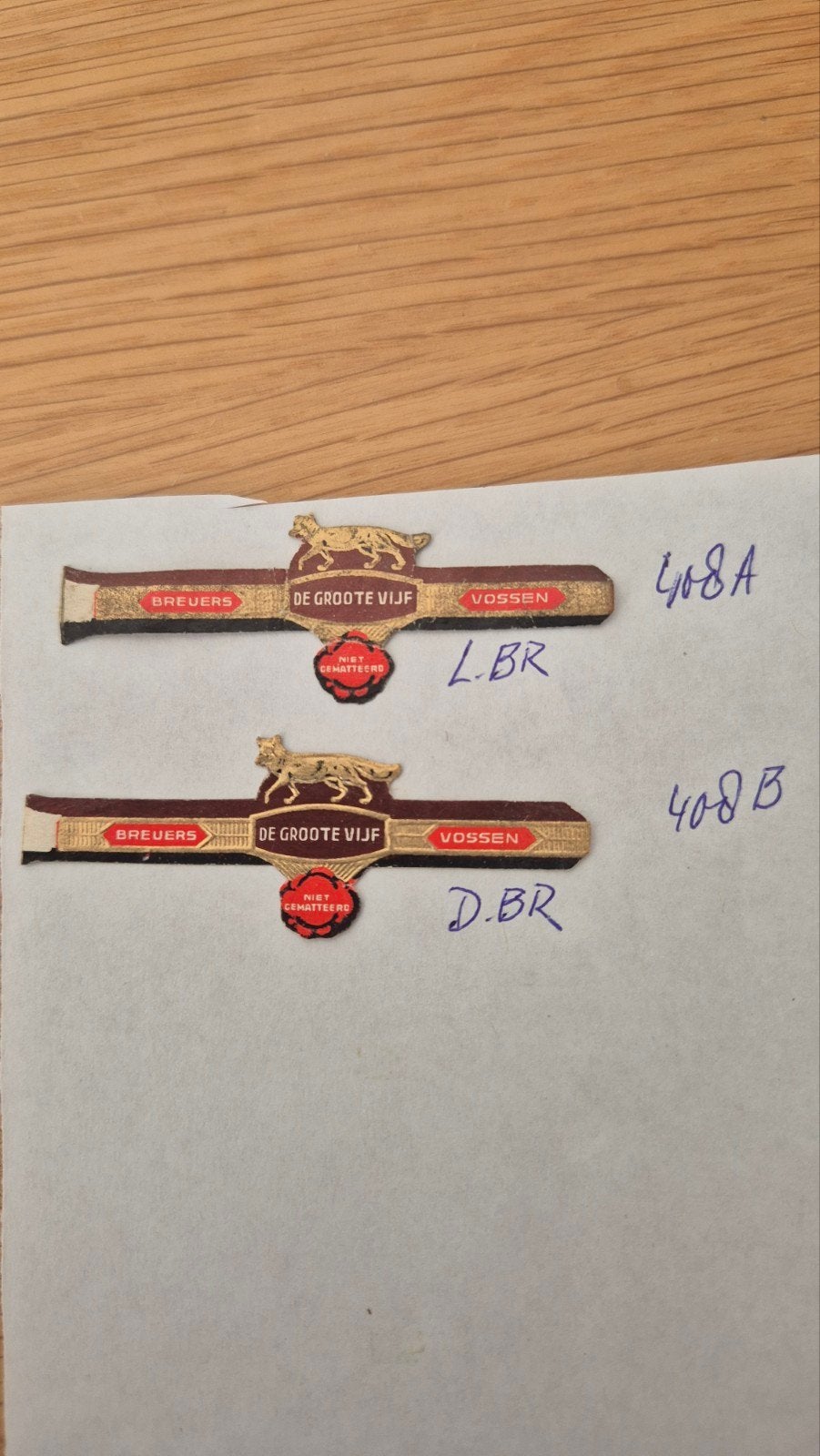 Sigarenbanden TEGELEN, Ophalen, Zo goed als nieuw, Sigarenbandjes