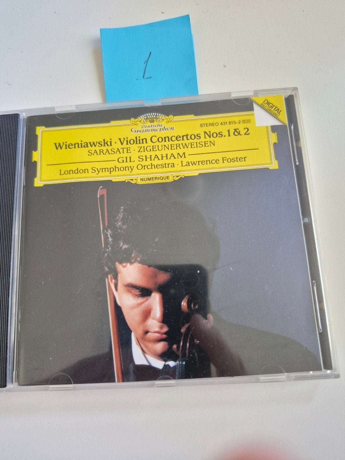Wieniawski: Vioolconcerten 1 & 2 - Gil Shaham CD, Overige componisten, Soloconcert, Ophalen of Verzenden, Zo goed als nieuw