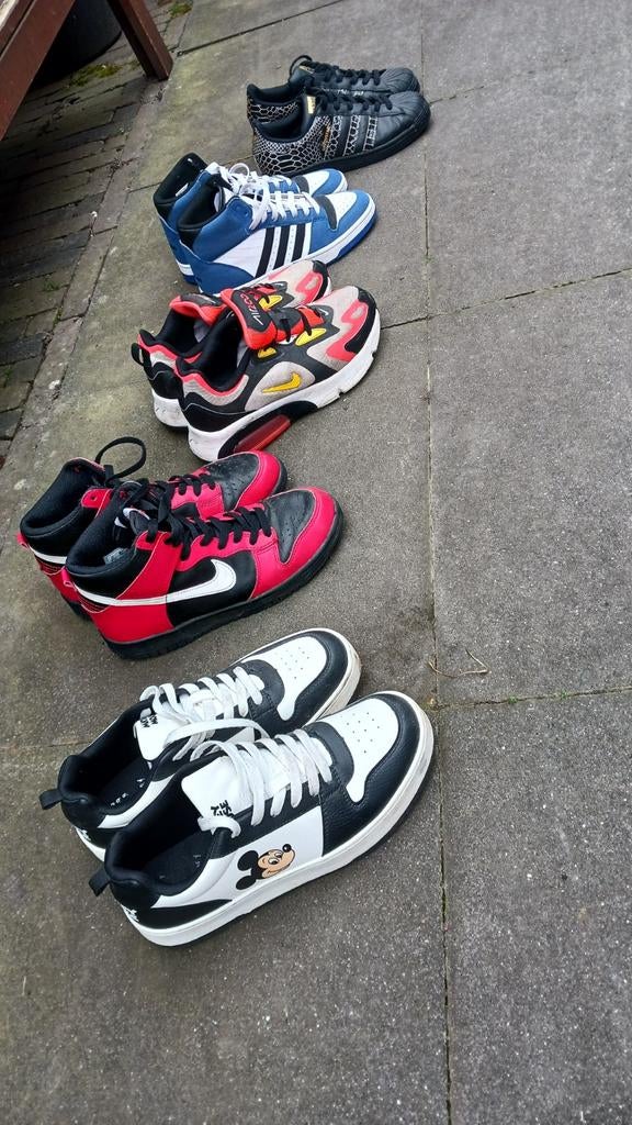 Schoenen Nike Adidas maat 38 & maat 39, Ophalen, Jongen of Meisje, Schoenen
