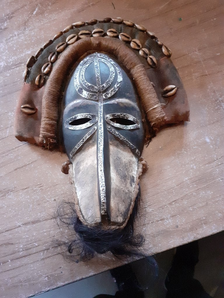 2 Afrikaanse maskers, Antiek en Kunst, Afrika, Ophalen of Verzenden