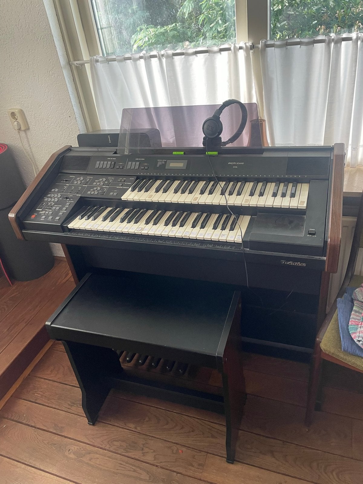 Technics Orgel met krukje, Ophalen, Gebruikt, 2 klavieren, Orgel