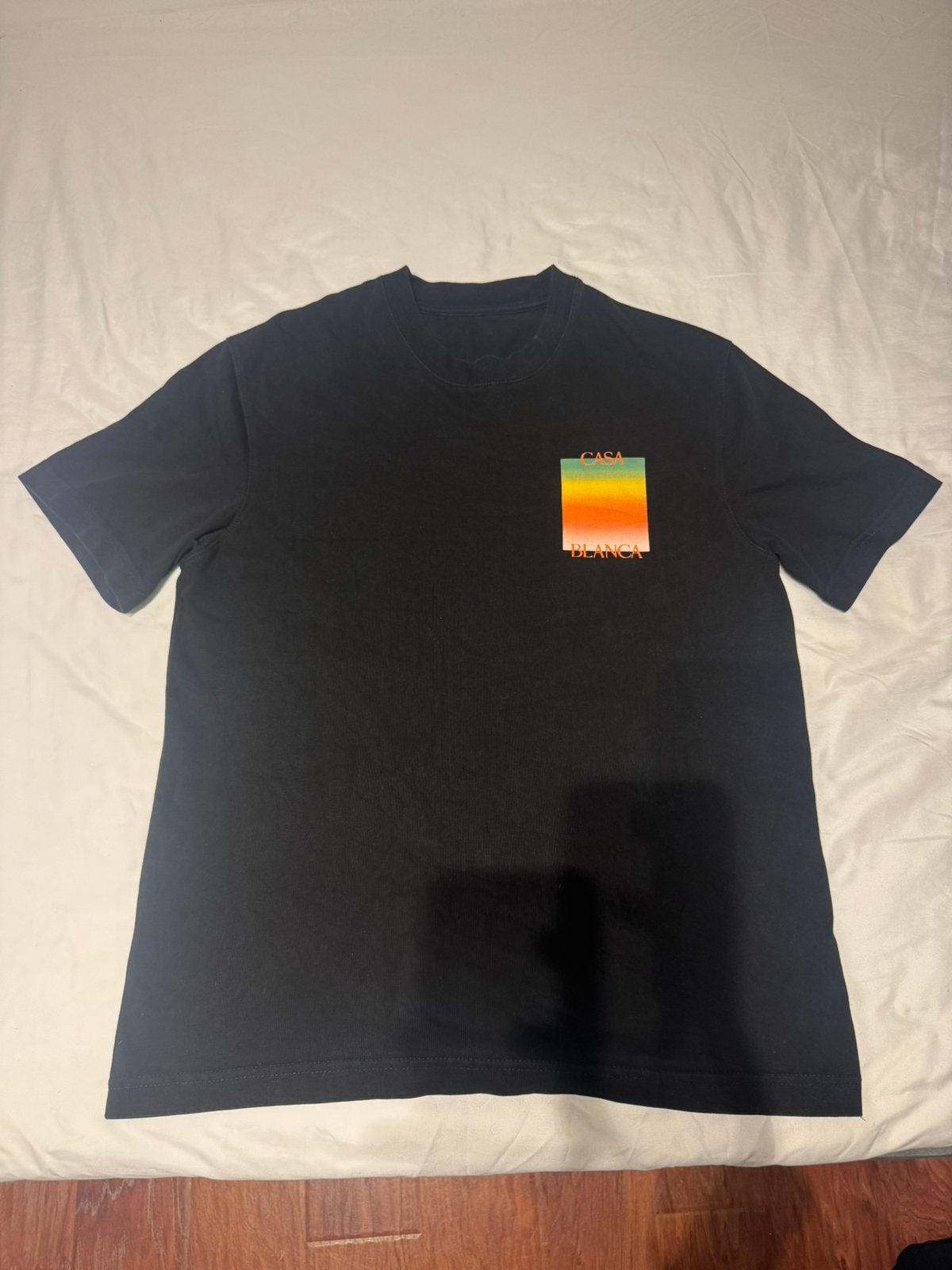Casablanca Black Tee Maat S, Ophalen of Verzenden, Zo goed als nieuw, Maat 46 (S) of kleiner, Zwart