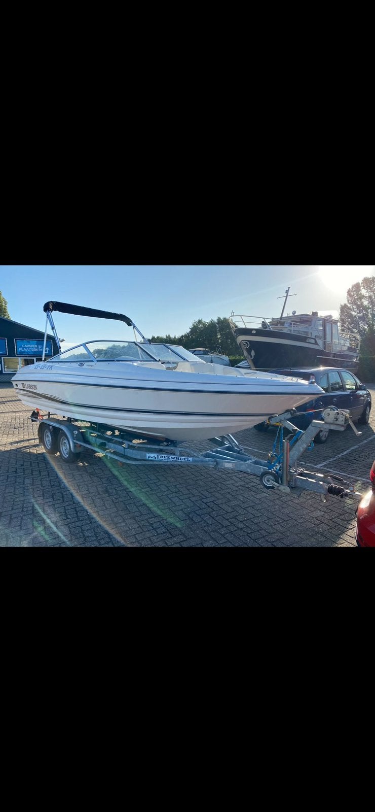 Speedboot larson sei 210, Watersport en Boten, Ophalen, Overige merken, Gebruikt, Binnenboordmotor