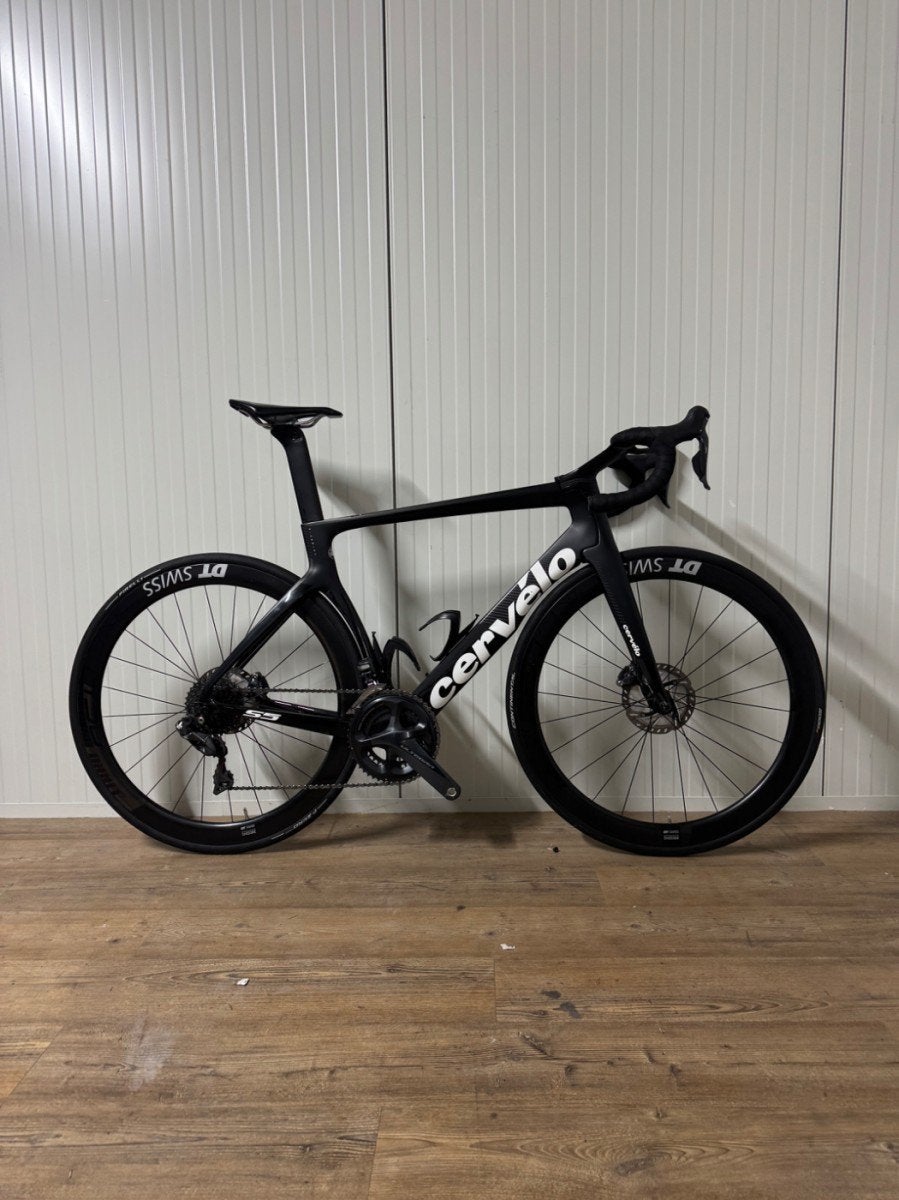 Cervélo S5 Ultegra di2 56 zwart Zwart 56cm L, Fietsen en Brommers, Gebruikt, -, -, Versnellingen
