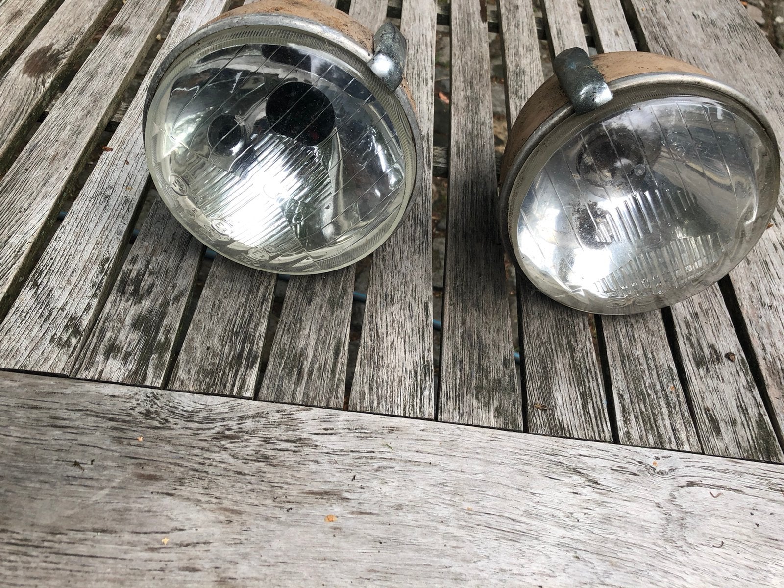Set originele metalen koplampen Citroën 2CV / Eend, Ophalen, Citroën