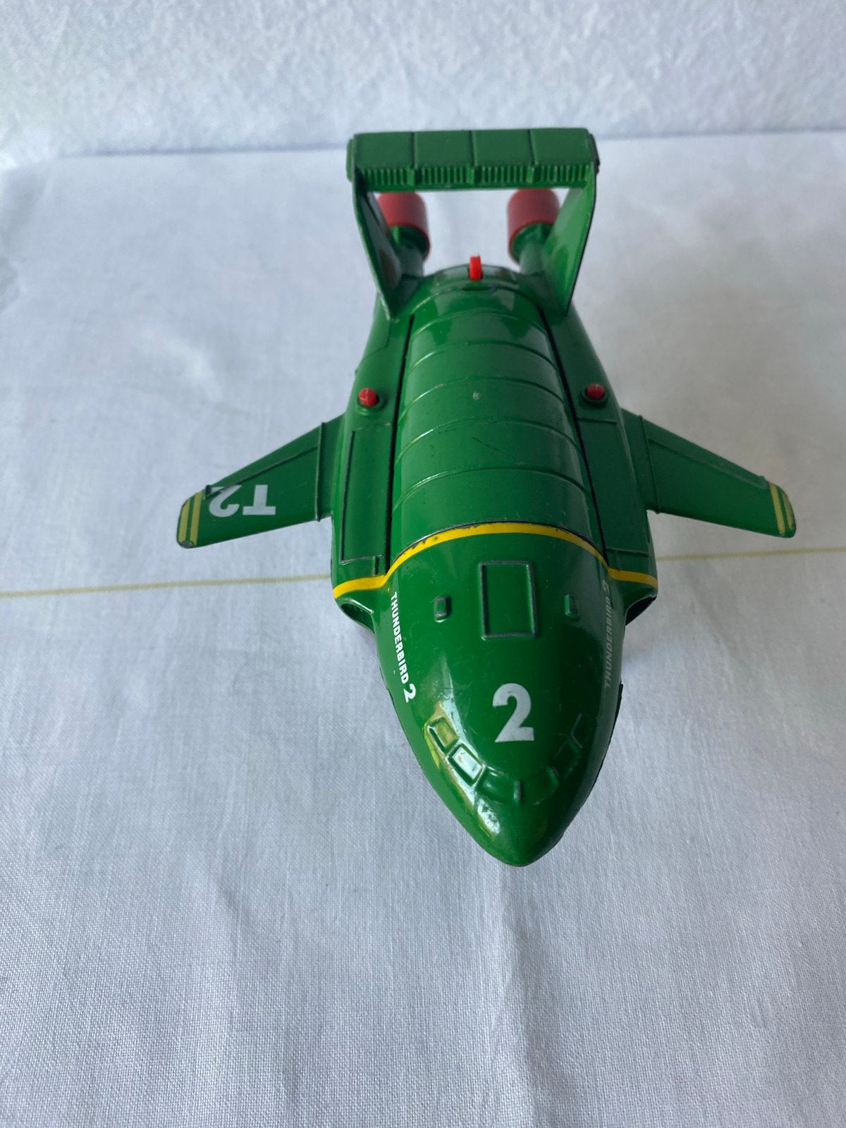 Vintage Thunderbirds 2 Metaal Speelgoedvliegtuig, Ophalen of Verzenden, Zo goed als nieuw