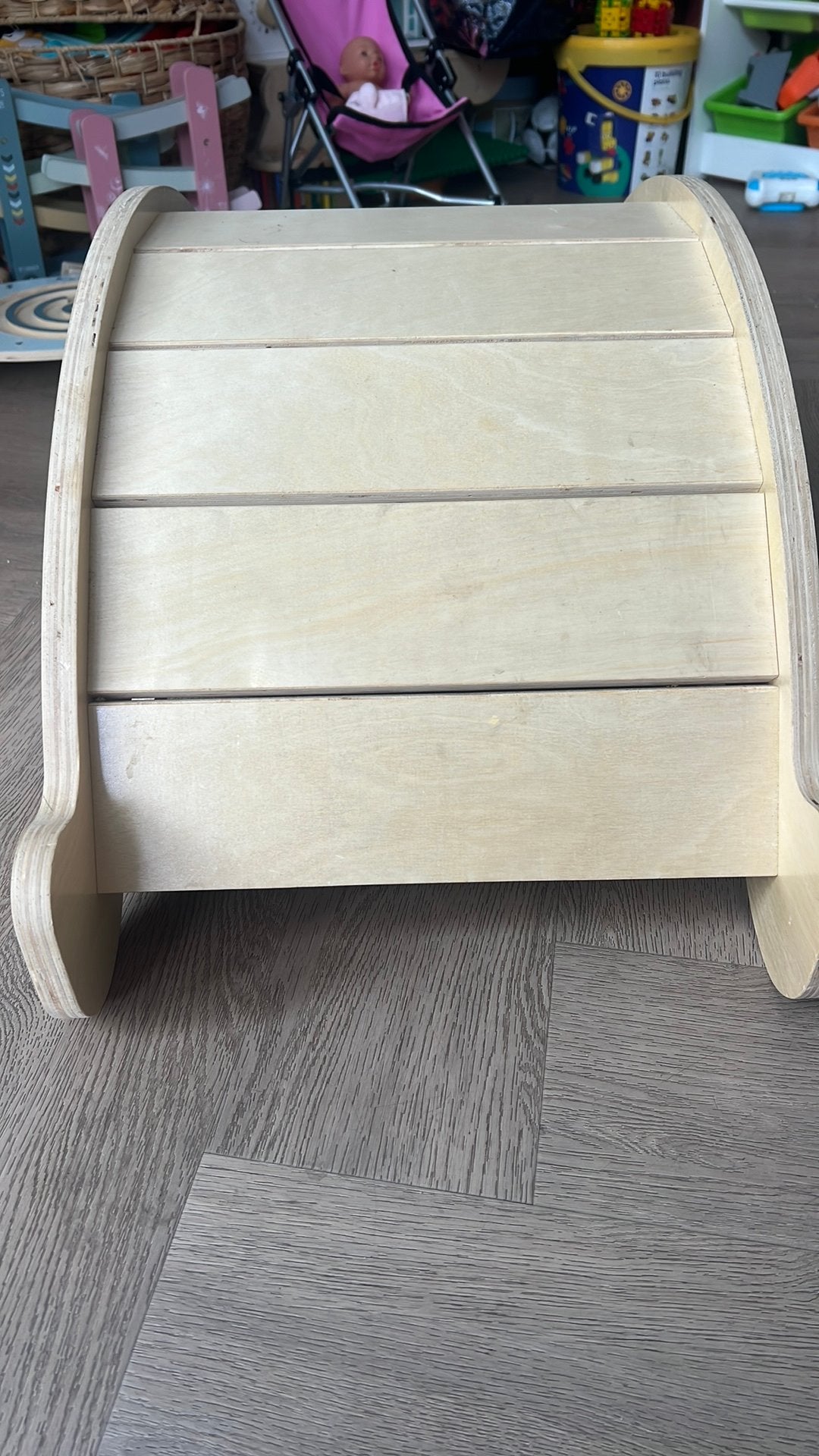 Houten klim/schommel boog, Kinderen en Baby's, Speelgoed | Houten speelgoed, Ophalen of Verzenden, Gebruikt