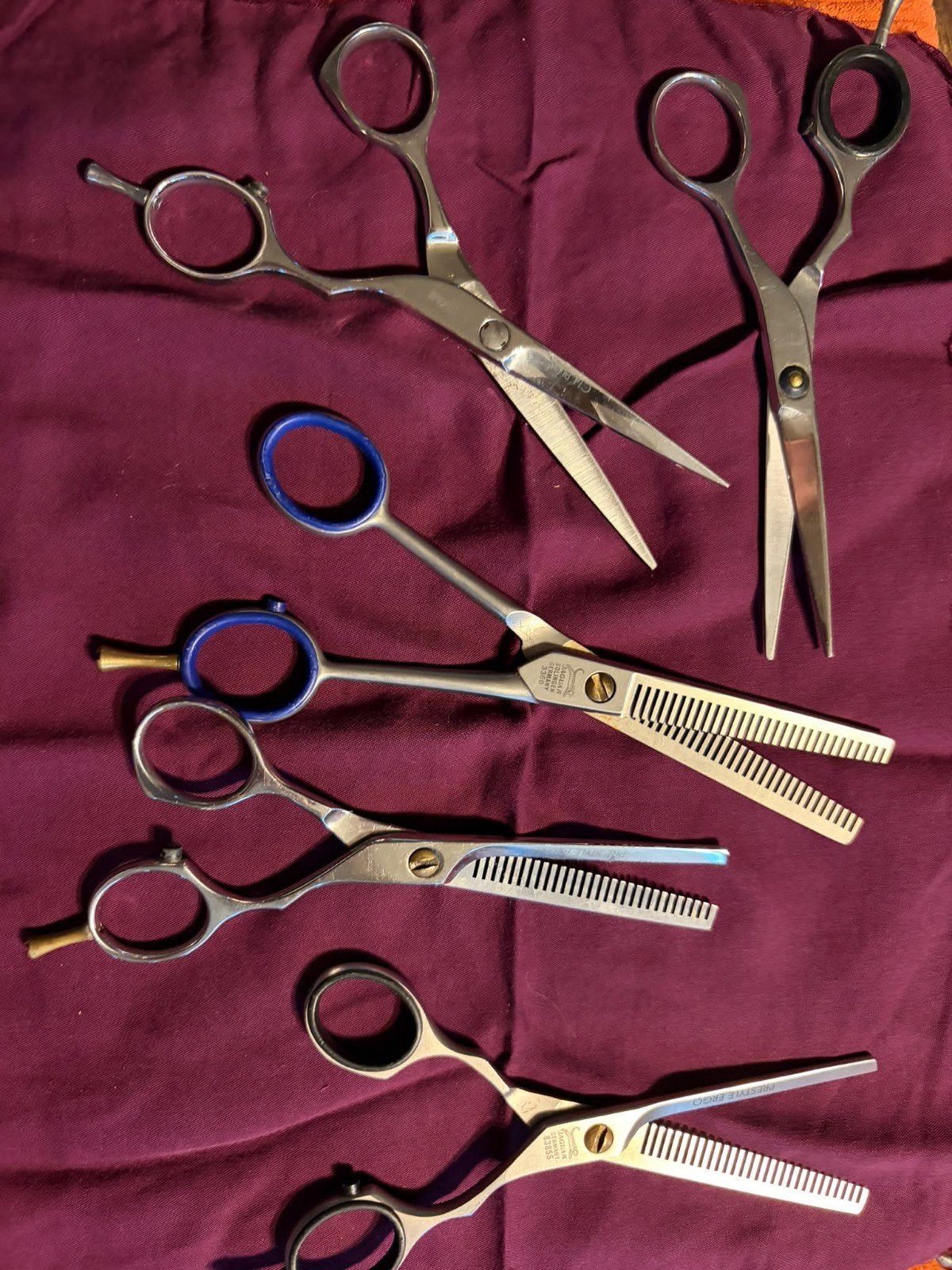 5-delige Professionele Kappersscharenset / Trimset - Jaguar, Ophalen of Verzenden