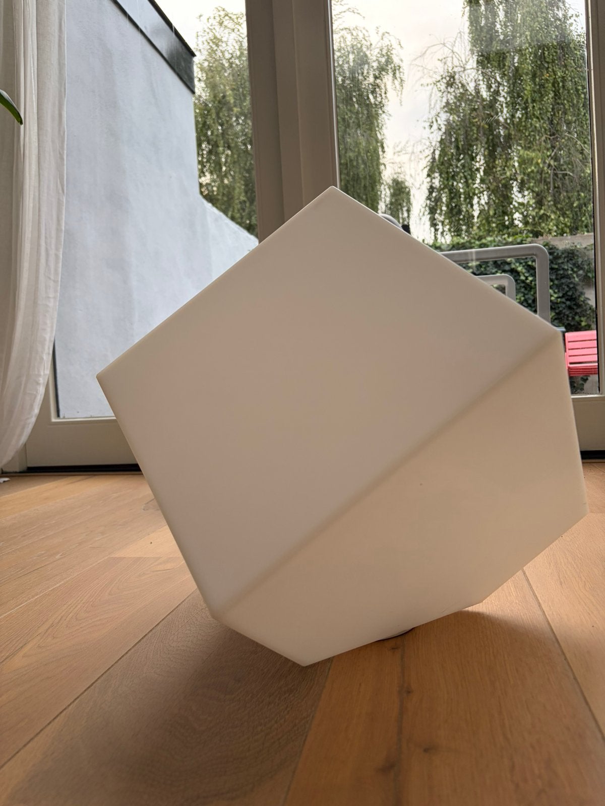 Artemide Edge 21 by Alessandro Mendini design lamp, Huis en Inrichting, Ophalen, Zo goed als nieuw, Vierkant