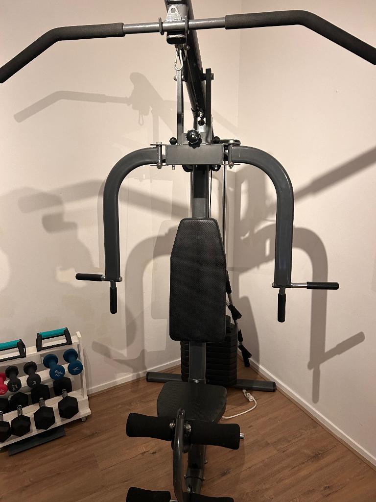 multi-station gym, Ophalen of Verzenden, Zo goed als nieuw, Rug, Overige typen