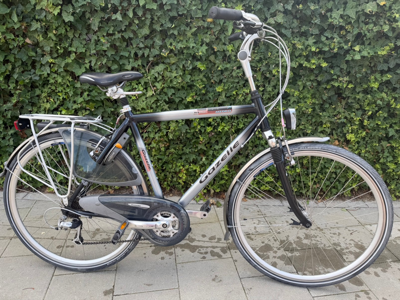 Gazelle 28” herenfiets, Fietsen en Brommers, Fietsen | Heren | Herenfietsen, Ophalen, Velgrem, Versnellingen, Zo goed als nieuw