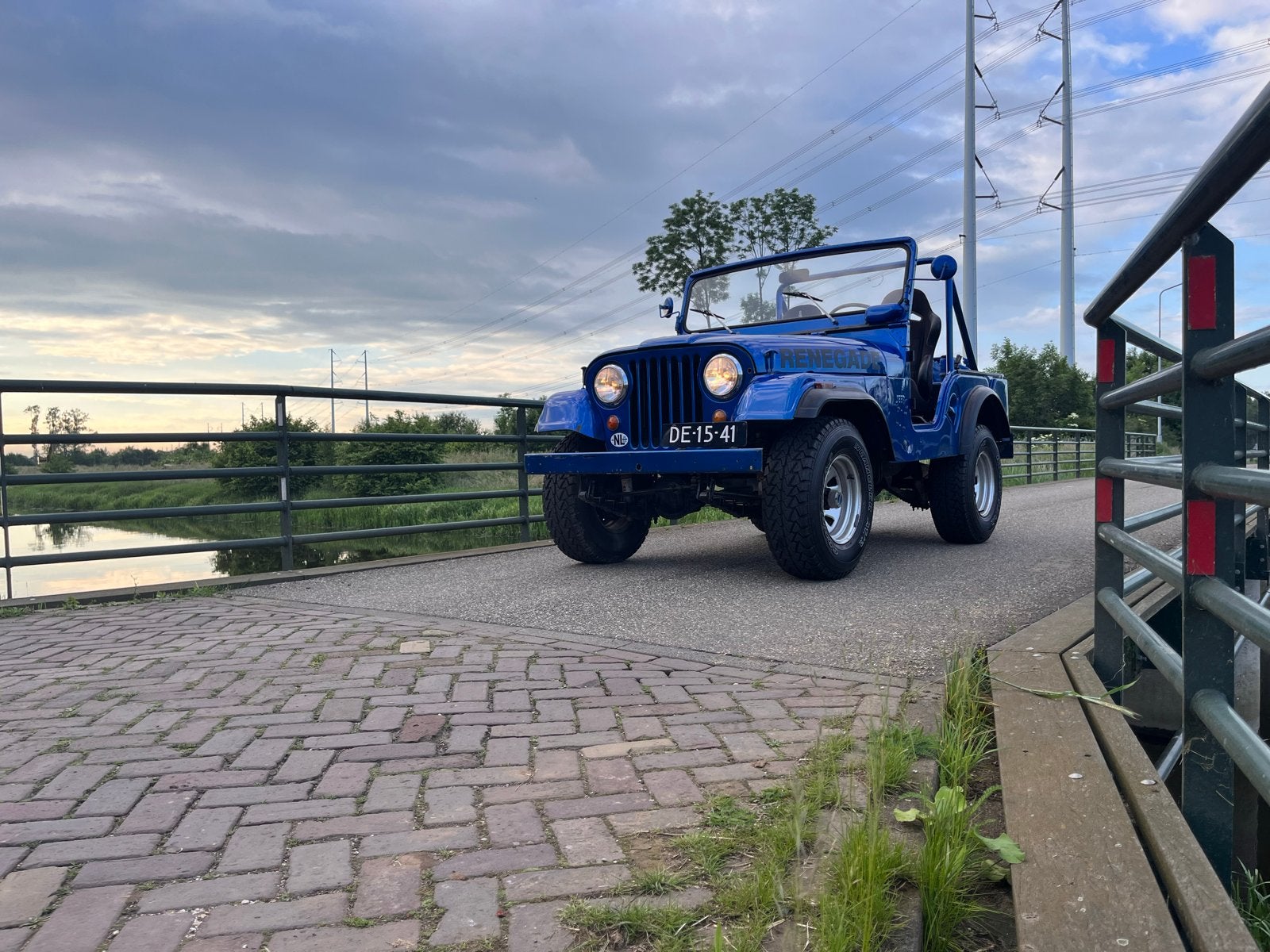 Jeep CJ Cj-5 1966 Blauw, Auto's, Jeep, Particulier, CJ, SUV of Terreinwagen, Geïmporteerd, Groen, Ophalen