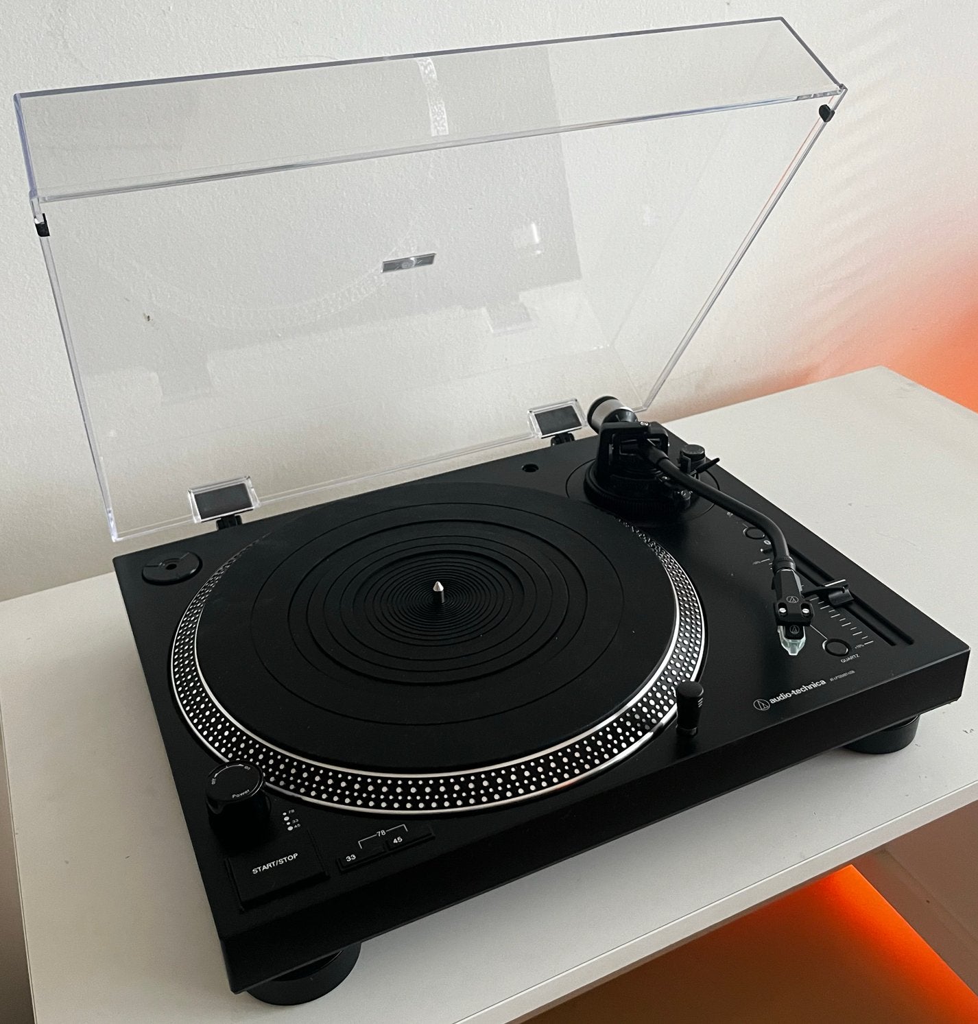 Audio-Technica AT-LP120XBT-USB Platenspeler ZGAN, Zo goed als nieuw, USB-aansluiting, Platenspeler, Ophalen