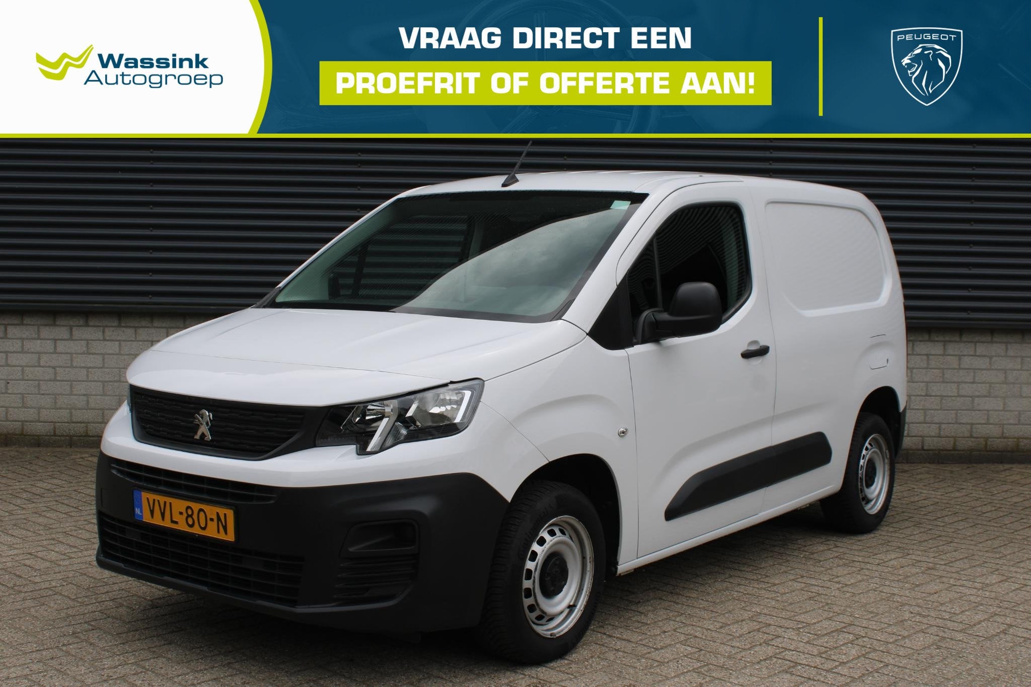 Peugeot Partner 1.5 BlueHDi 100 S&S L1, Auto's, Bestelauto's, Voorwielaandrijving, 1350 kg, Gebruikt, Euro 6