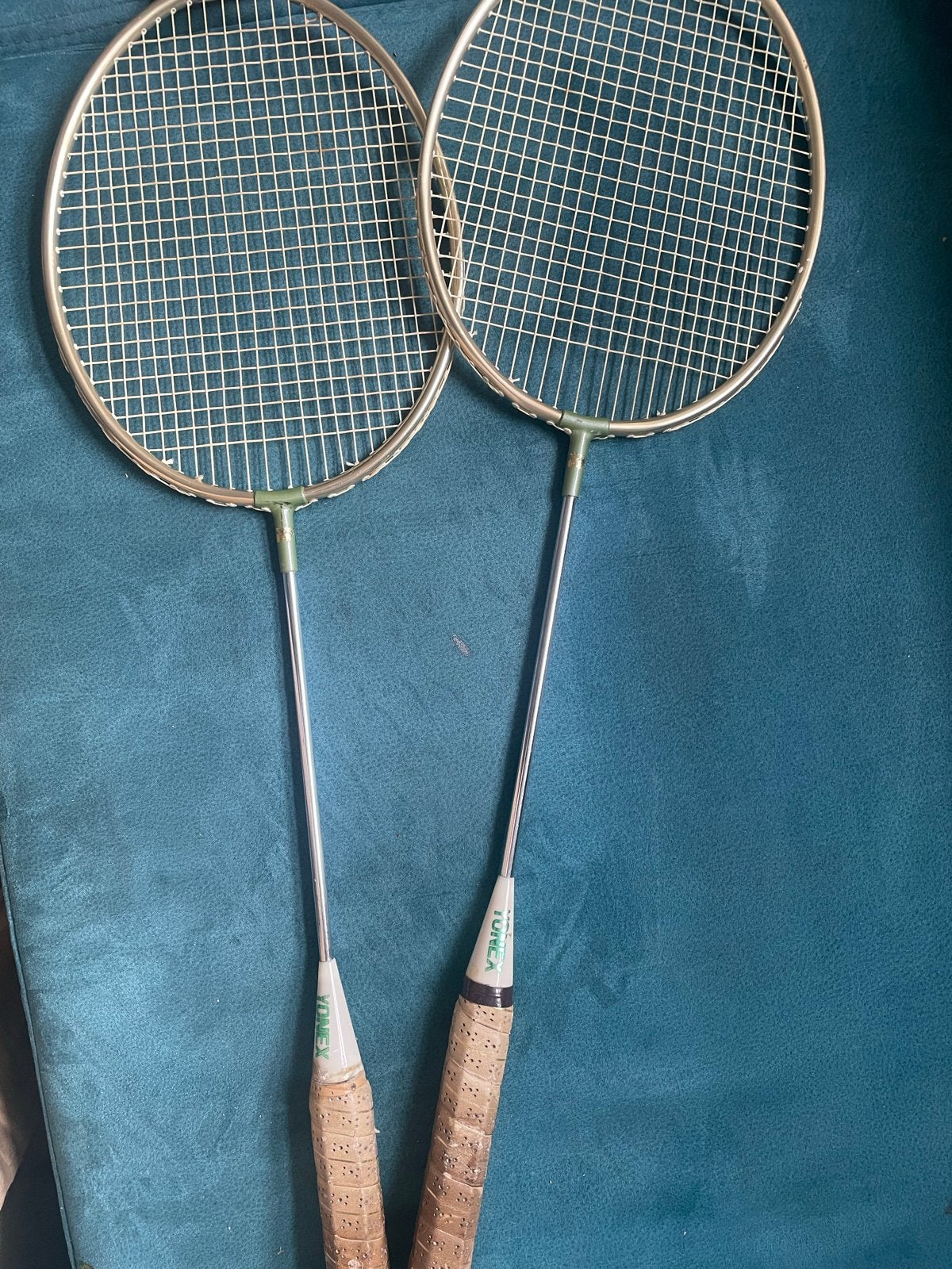 2 dunlop badminton rackets, Ophalen, Gebruikt, Racket(s)