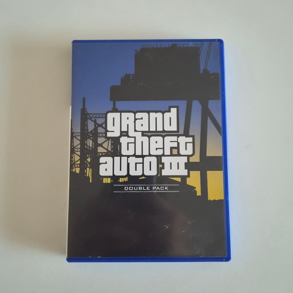 Gta 3 Double pack Ps2, Alleen gta 3 disc, Spelcomputers en Games, Games | Sony PlayStation 2, Avontuur en Actie, Vanaf 18 jaar