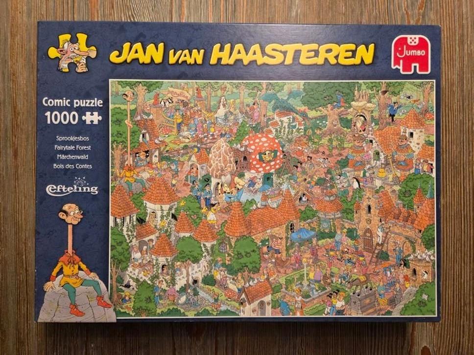 Jan van Haasteren puzzel Sprookjesbos, Hobby en Vrije tijd, Denksport en Puzzels, Ophalen, 500 t/m 1500 stukjes