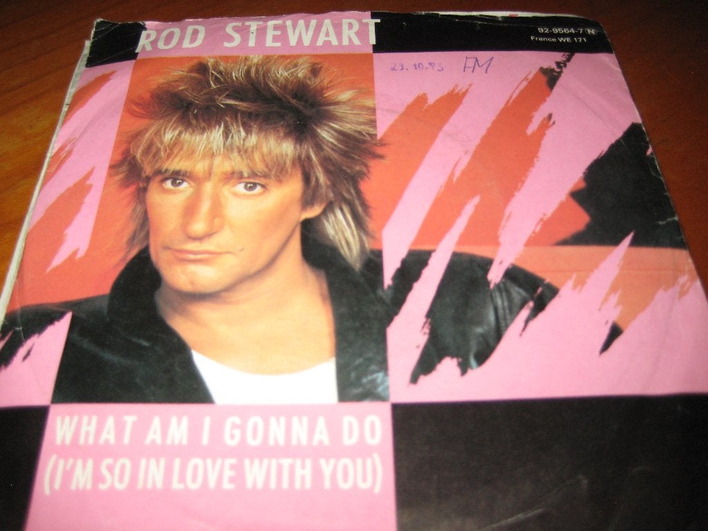 Rod Stewart: What am I gonna do (I`m so in love with you), Ophalen of Verzenden, Zo goed als nieuw, Pop