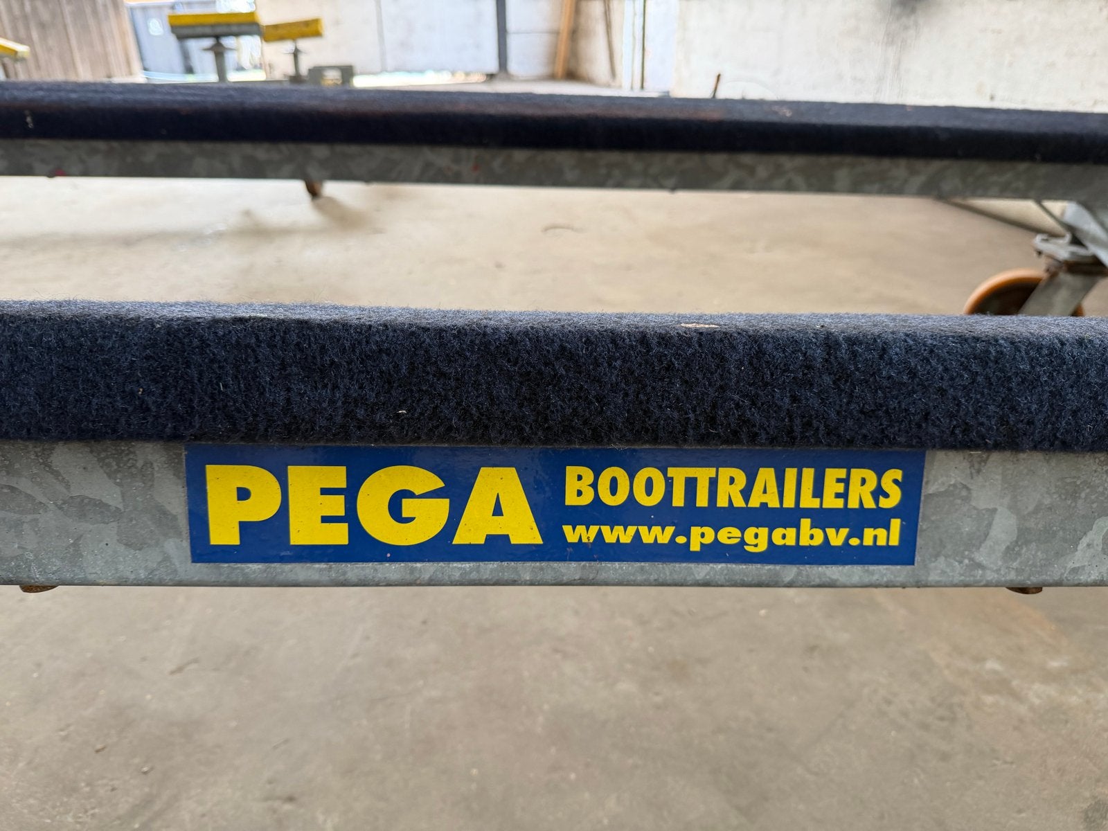 Pega Boottrailer Bok op wielen - Gebruikt, Ophalen of Verzenden, Gebruikt, Overige typen, Zeilboot of Motorboot