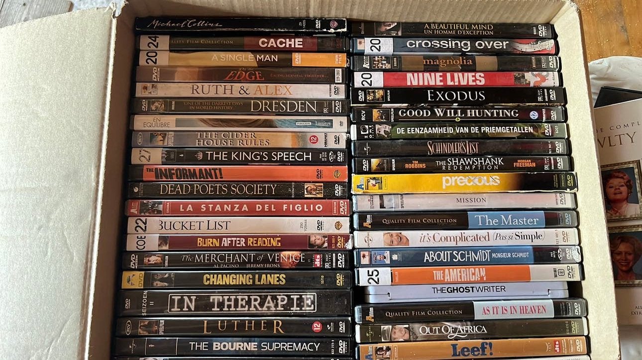 Dvd’s (ca. 40 st.), Alle leeftijden, Ophalen of Verzenden, Gebruikt, Overige gebieden