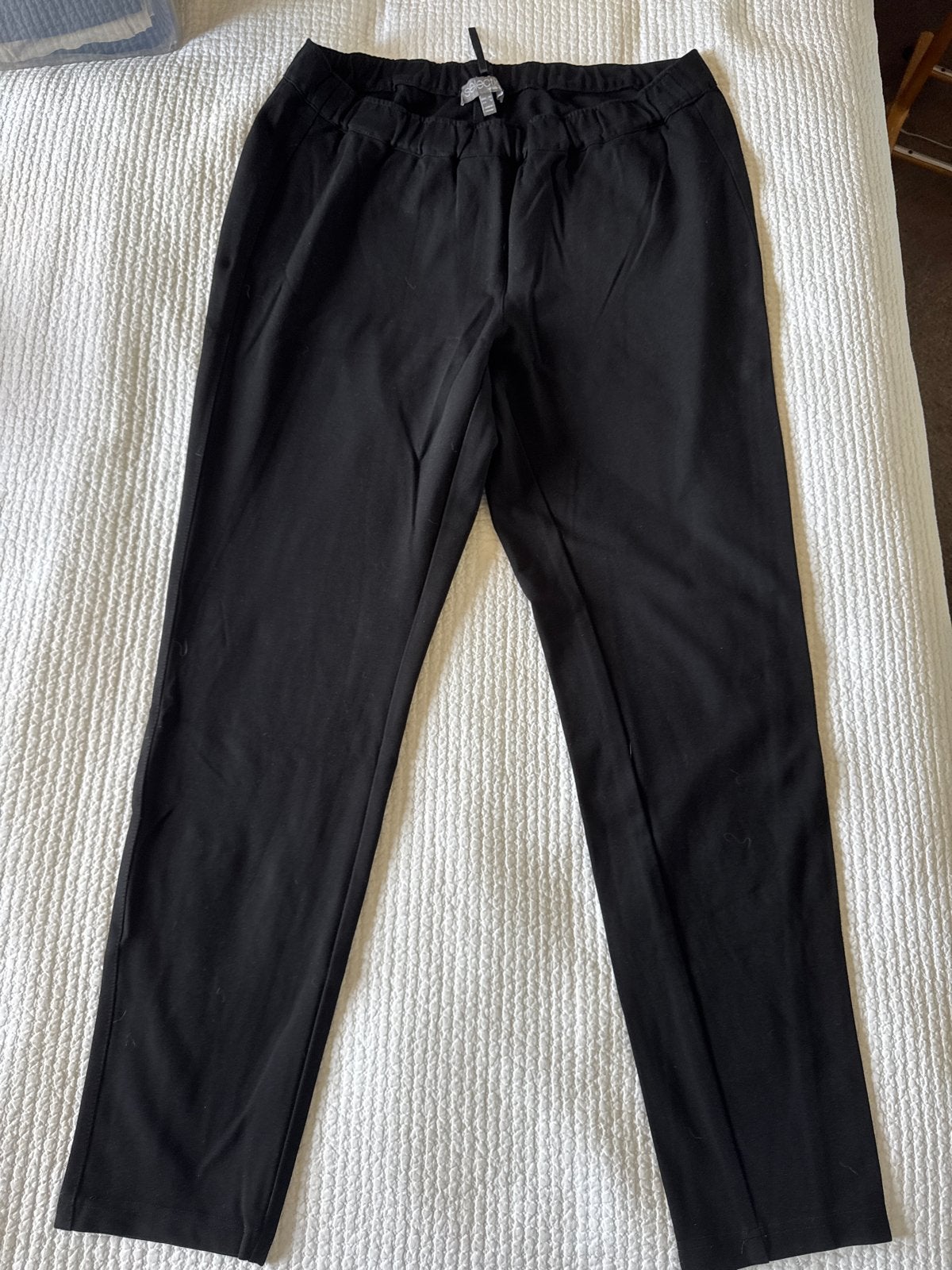 Zwarte broek/legging maat 46 - Selectiec by Ulla Popken, Ophalen of Verzenden, Gedragen, Maat 46/48 (XL) of groter, Zwart