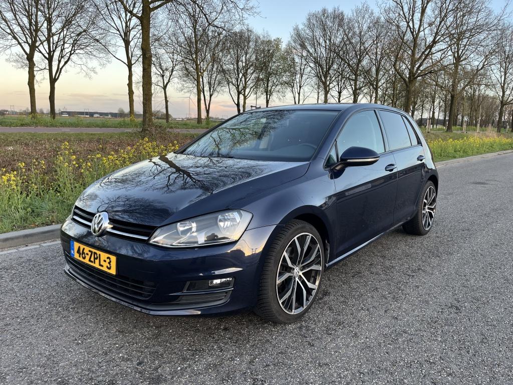 Volkswagen Golf 1.2 TSI Trendline 5d Airco Navi Apk, Euro 5, Gebruikt, 4 cilinders, Blauw