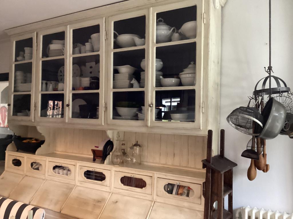 Unieke hele grote brocante  buffetkast., Ophalen, Gebruikt, 50 tot 75 cm, 200 cm of meer