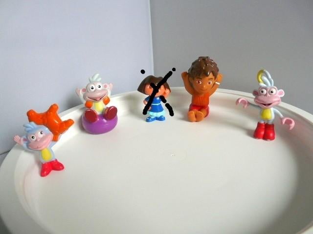 Dora, 3x Boots en Diego., Verzamelen, Poppetjes en Figuurtjes, Ophalen of Verzenden, Zo goed als nieuw