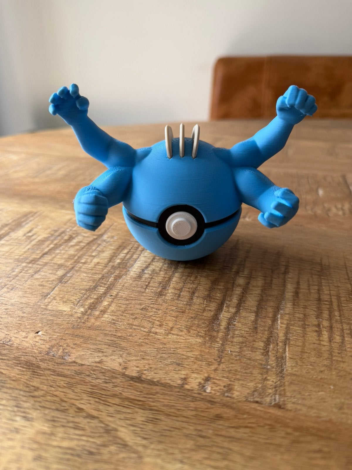 Machamp pokeball #pokemon, Verzamelen, Poppetjes en Figuurtjes, Ophalen of Verzenden, Nieuw