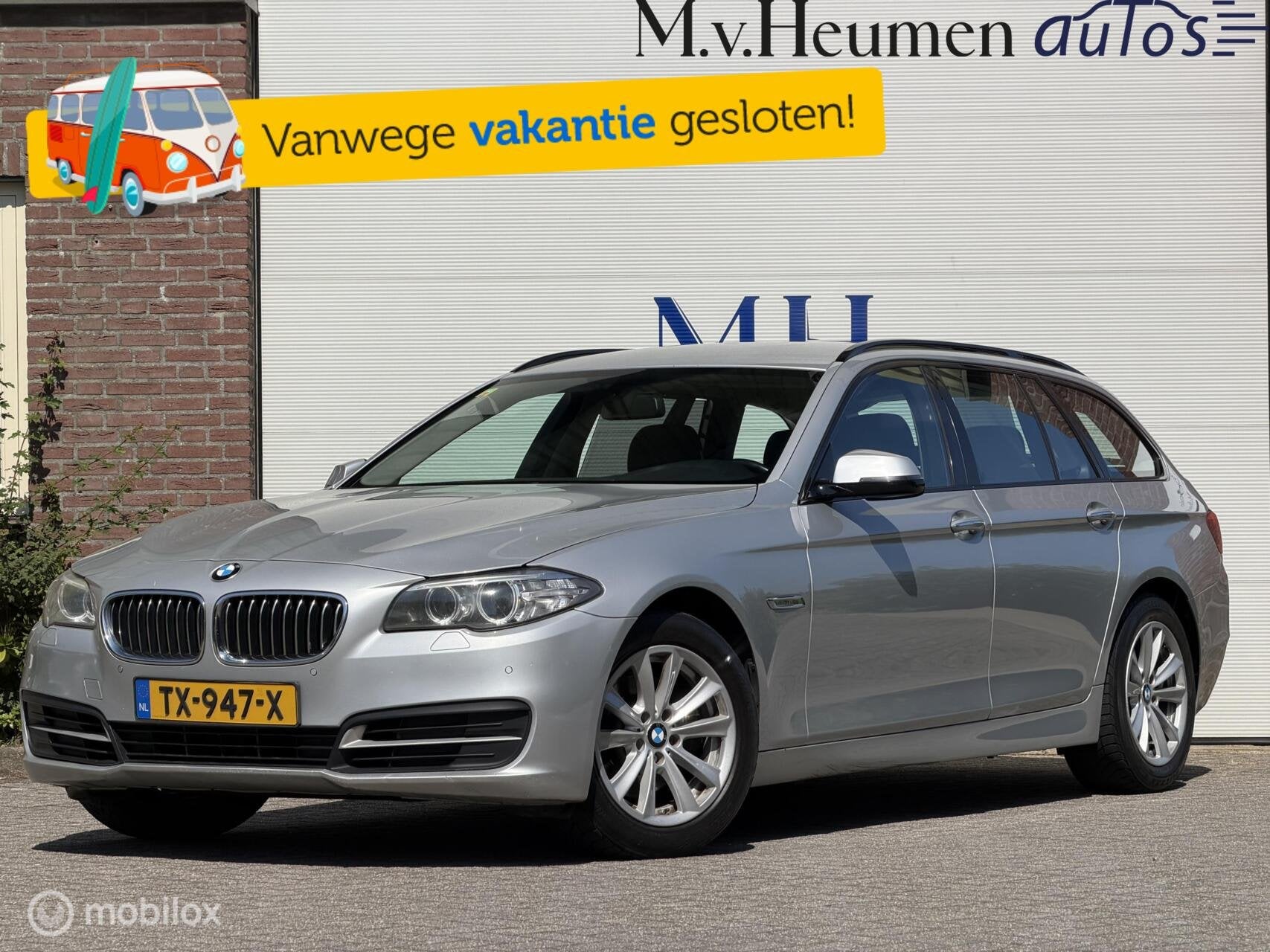 BMW 5-serie Touring 520xd LCI High Executive Keyless Stoelve, Auto's, BMW, Stof, 2000 kg, Automatische klimaatregeling, Diesel