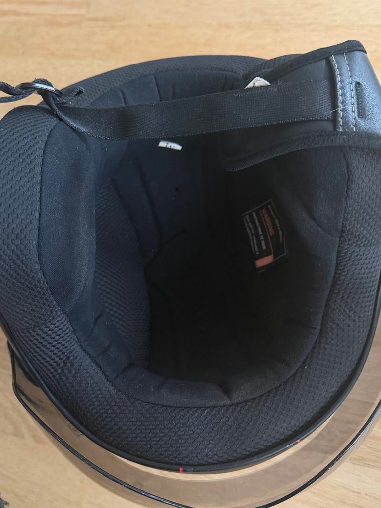 Beon Design Mat zwart, maat M, Fietsen en Brommers, Brommerhelmen, Ophalen of Verzenden, Gebruikt, Medium