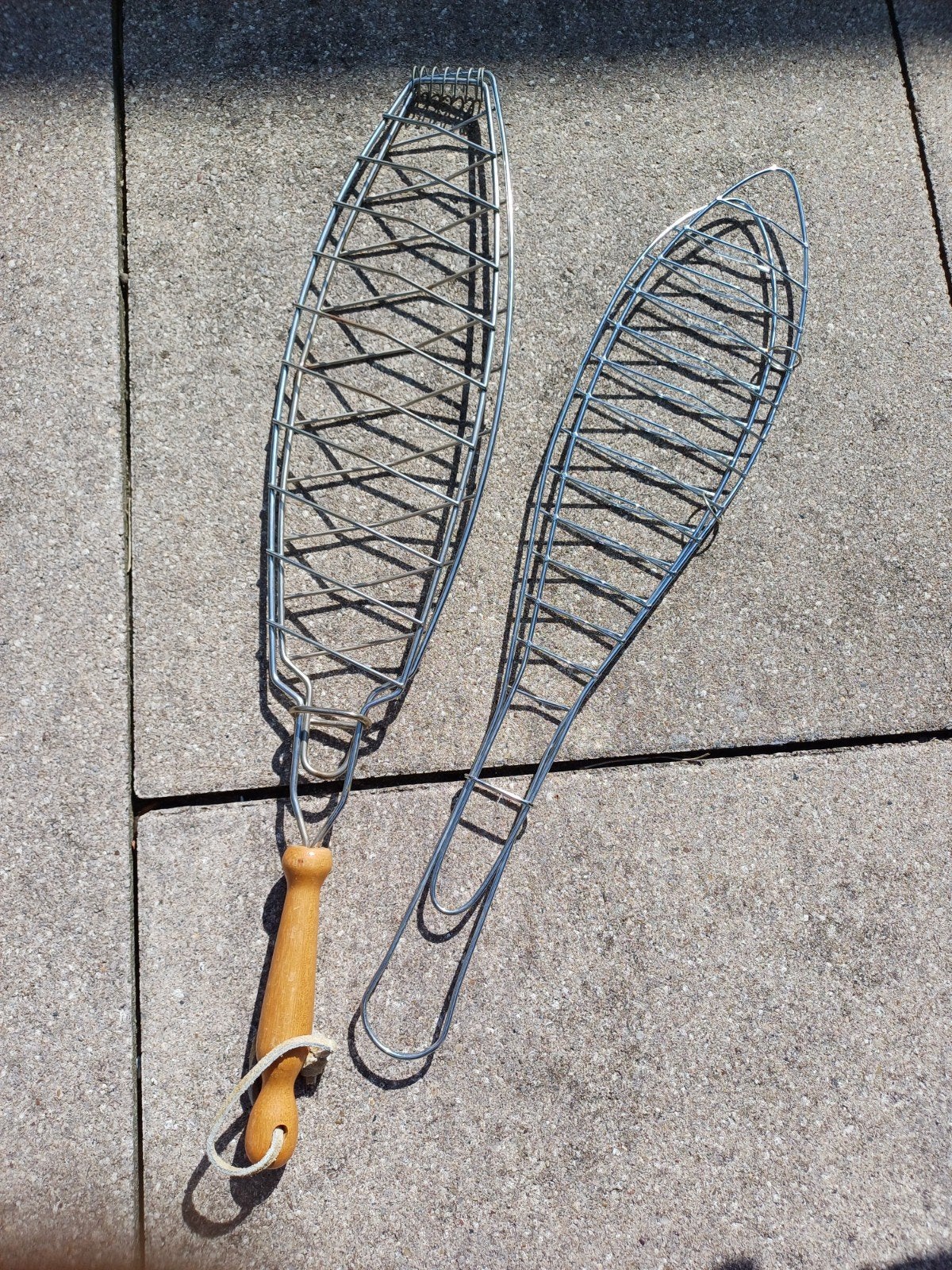2 bbq klemmen voor vis, Ophalen of Verzenden