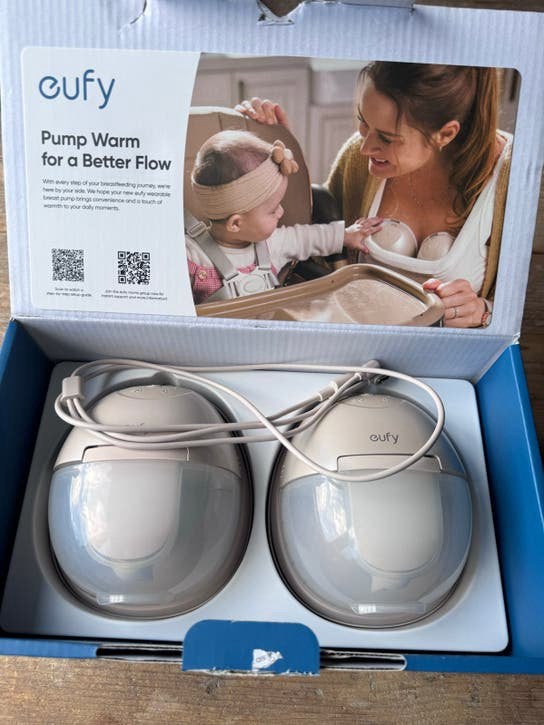 Eufy Baby S1 Borstkolf Draadloos + reserveonderdelen, Kinderen en Baby's, Gebruikt, Eufy, Borstkolf, Ophalen of Verzenden