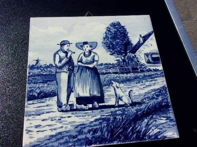 tegels delfts blauw, Ophalen of Verzenden