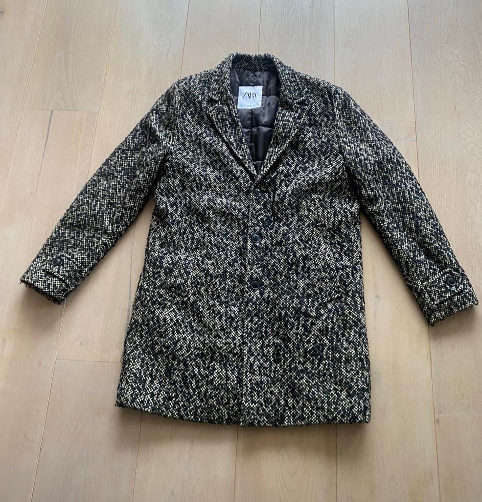 Zara jas M nieuwstaat wol, Ophalen of Verzenden, Zo goed als nieuw, Maat 38/40 (M), Zwart