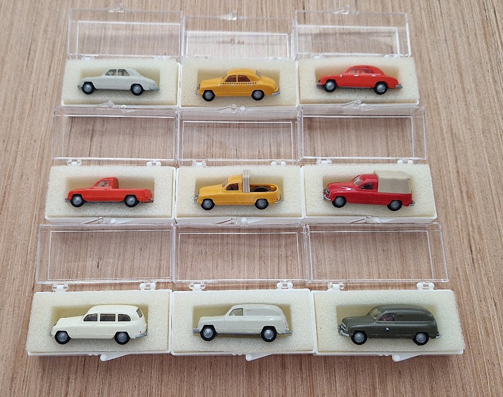 Skoda 1200-serie (jaren 52-54) modellen schaal h0, Ophalen of Verzenden, Nieuw, Auto, Overige merken
