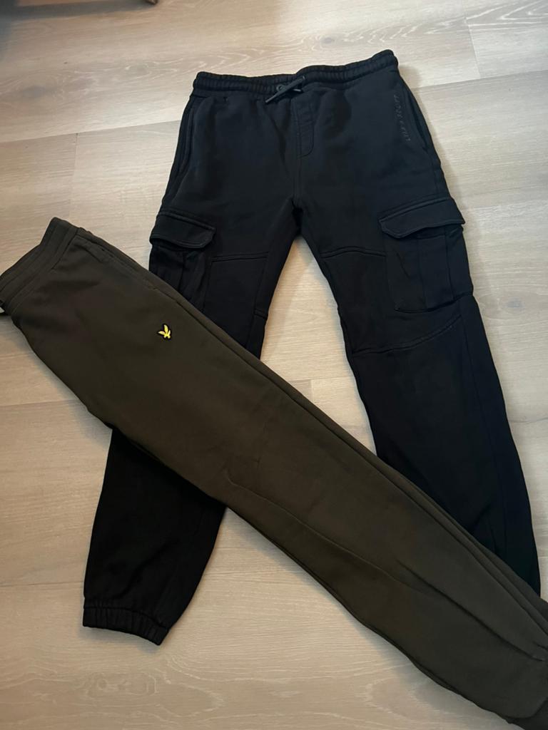 Lyle & Scott joggingbroeken maat 152, Kinderen en Baby's, Kinderkleding | Maat 152, Ophalen of Verzenden, Gebruikt, Jongen, Broek