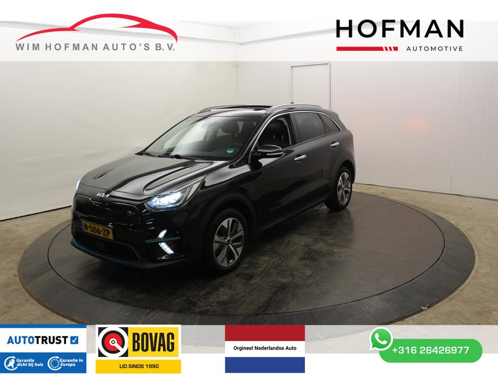 Kia e-Niro DynamicPlus 64 kWh 455Km SOH 100% Opendak Camera, Auto's, Gebruikt, 1712 kg, Met garantie (alle), Leder en Stof