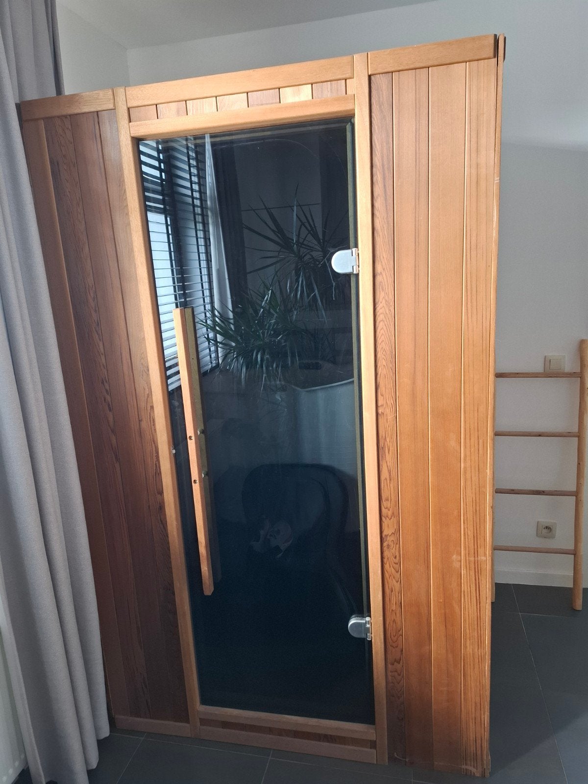 Infrarood sauna, Sport en Fitness, Ophalen, Zo goed als nieuw, Infrarood, Complete sauna