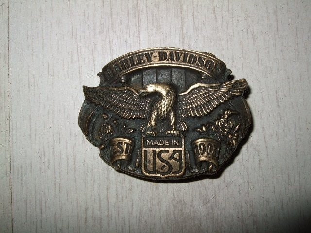 buckle van Harley Davidson 8 cm x 6,3 cm € 35,00, Verzenden, Nieuw zonder kaartje, Overige typen