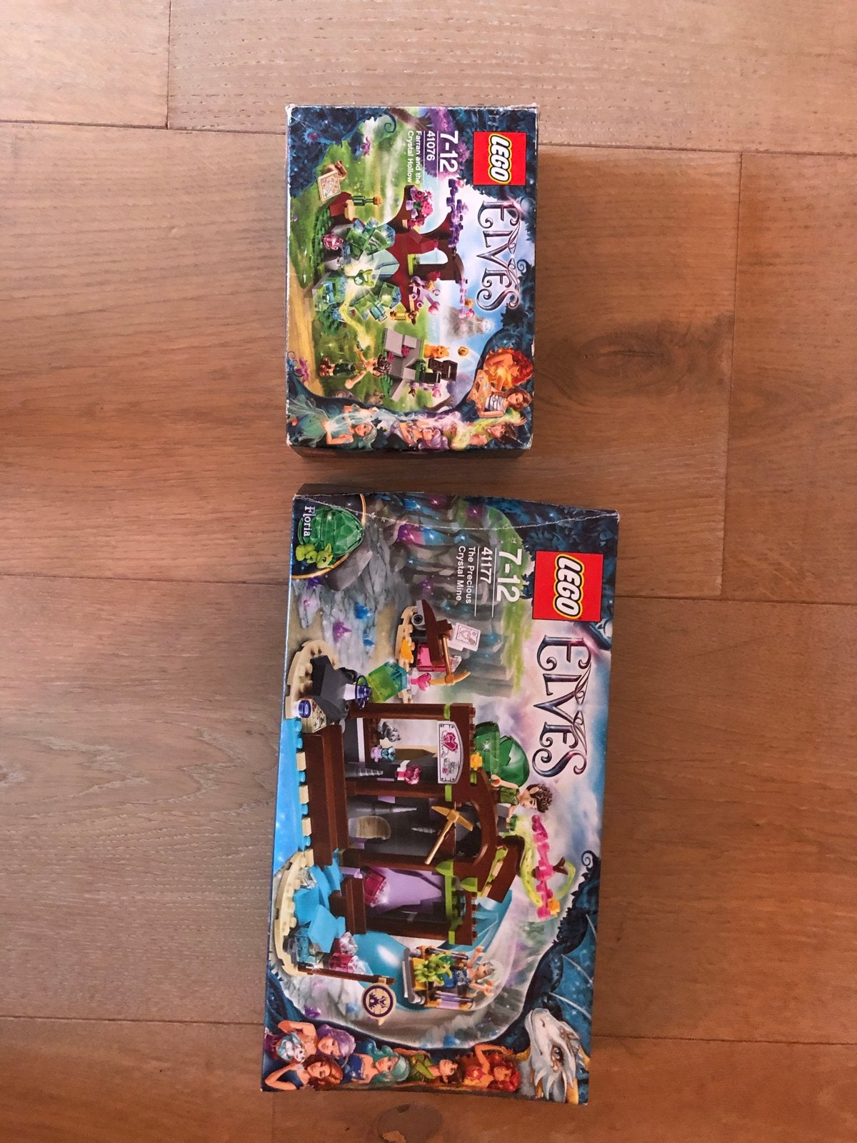 Lego Elves sets 41177 krystal mijn en 41175 krystal grot, Inclusief accessoires, Lego, Ophalen of Verzenden, Zo goed als nieuw